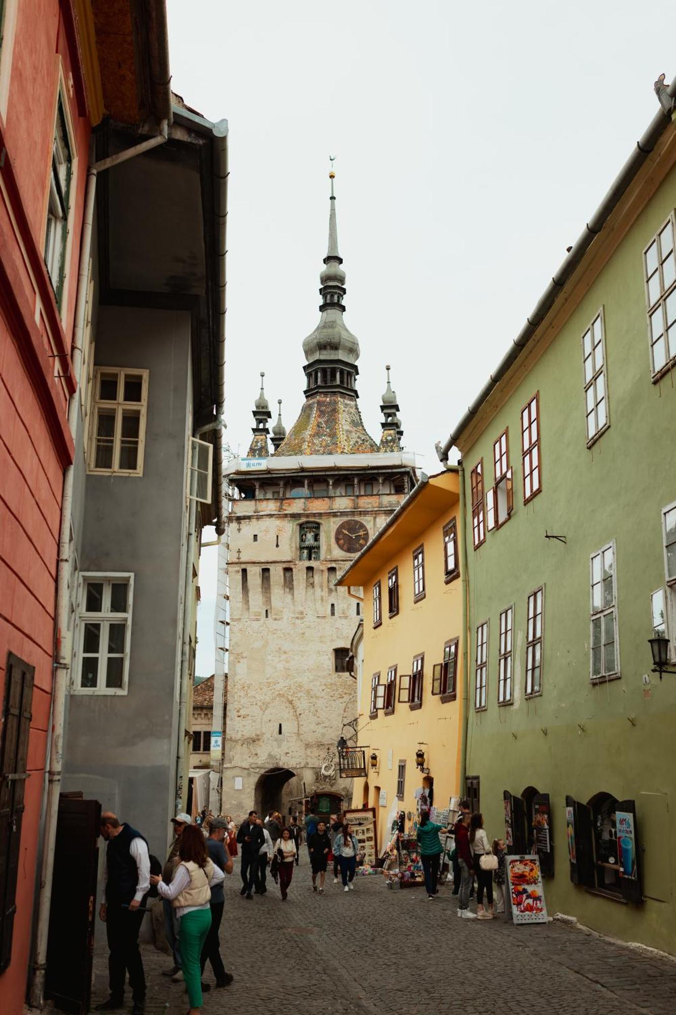 Ferienwohnung Casa Leonhardt Sighişoara Exterior foto