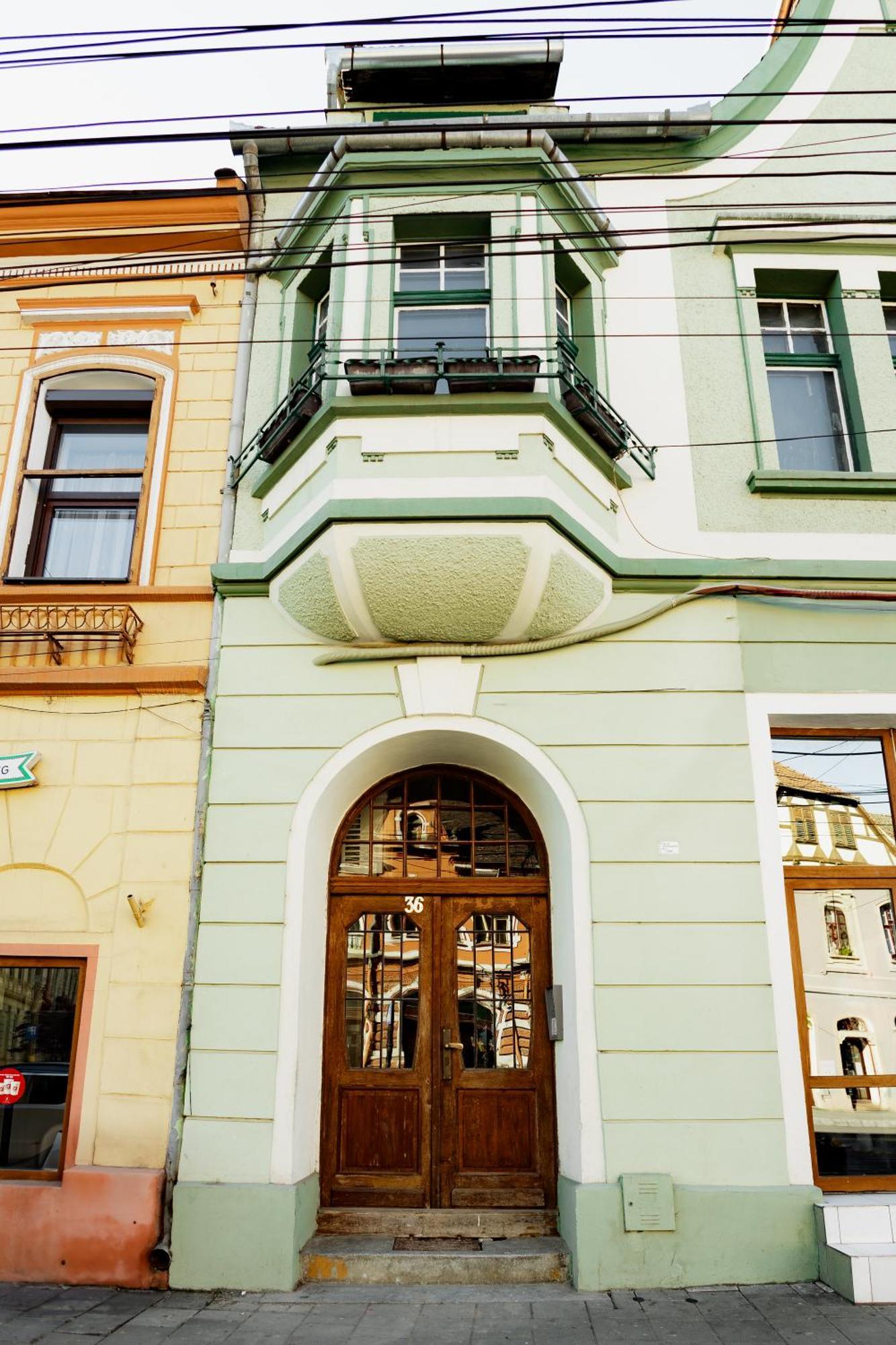 Ferienwohnung Casa Leonhardt Sighişoara Exterior foto
