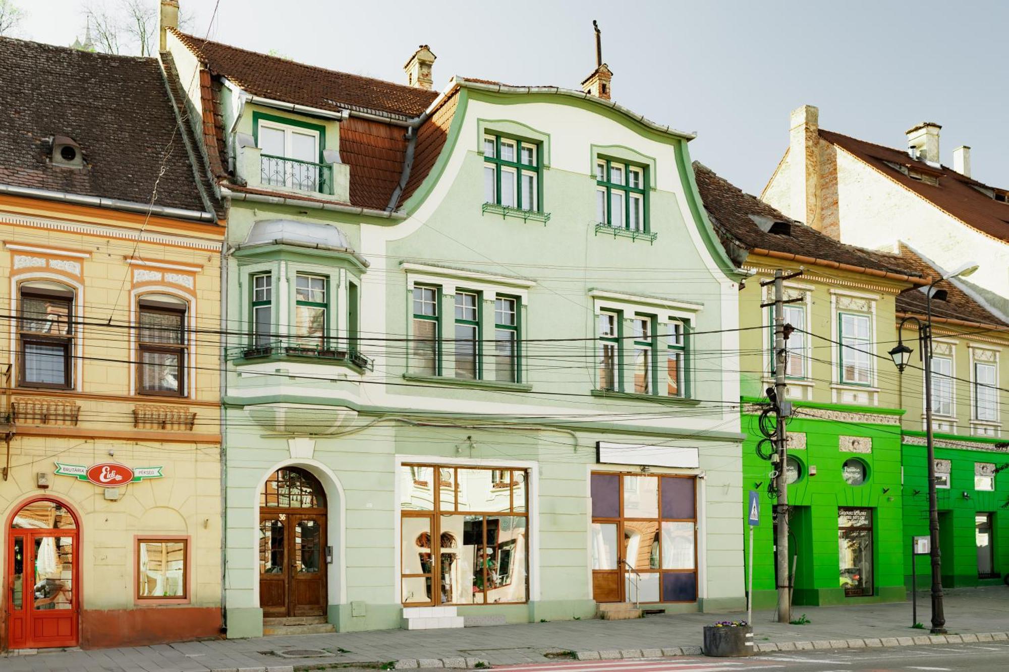 Ferienwohnung Casa Leonhardt Sighişoara Exterior foto